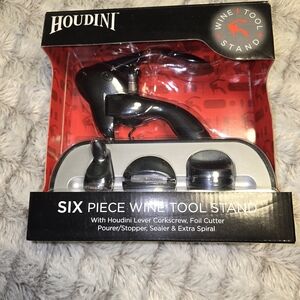 Houdini Six Piece Wine Tool Stand